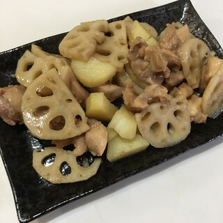 蓮根鶏じゃが